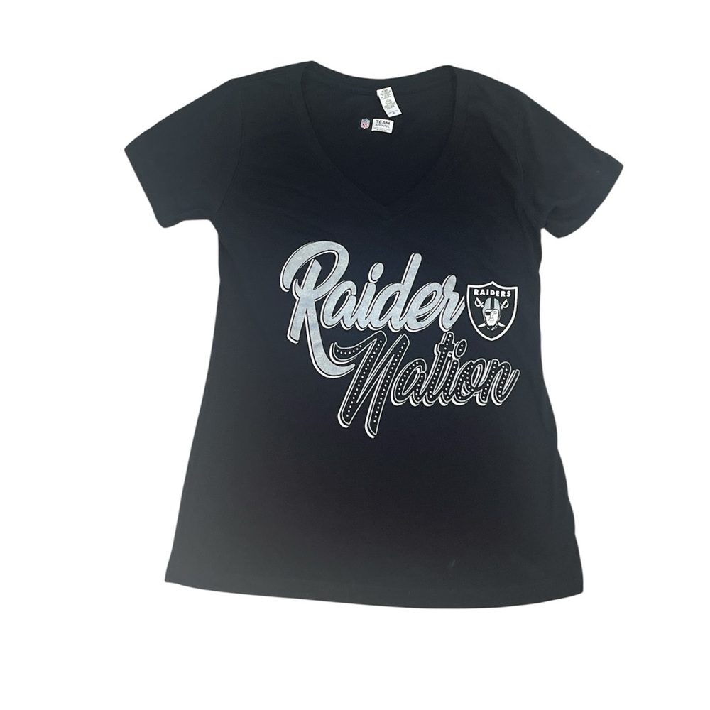 NFL Black Raiders Nation Short Sleeve Tee
